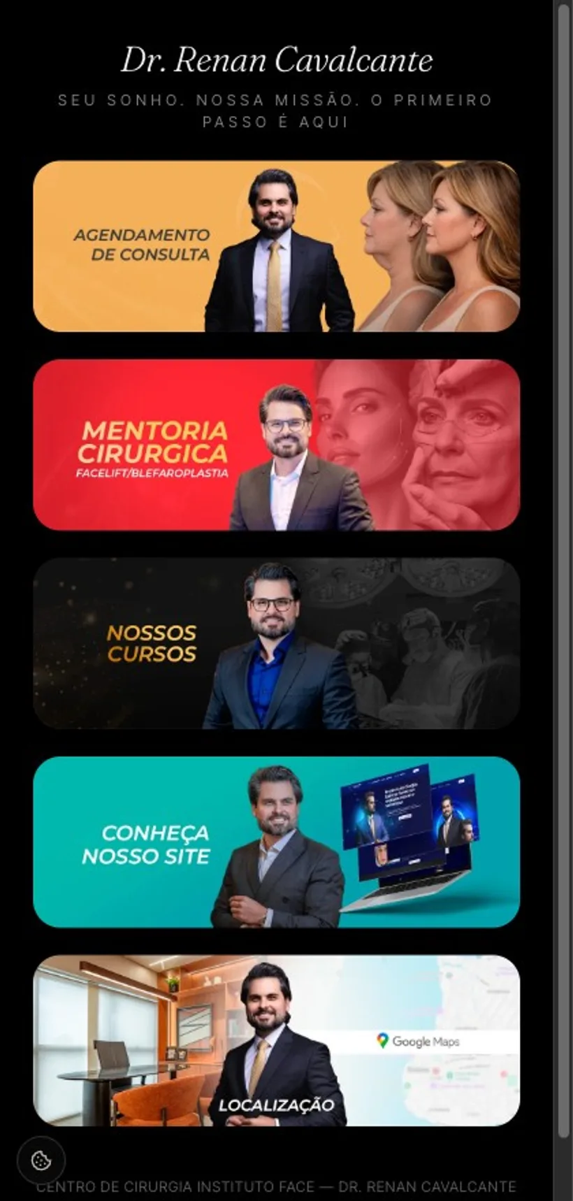 Exemplo Múltiplos Cards